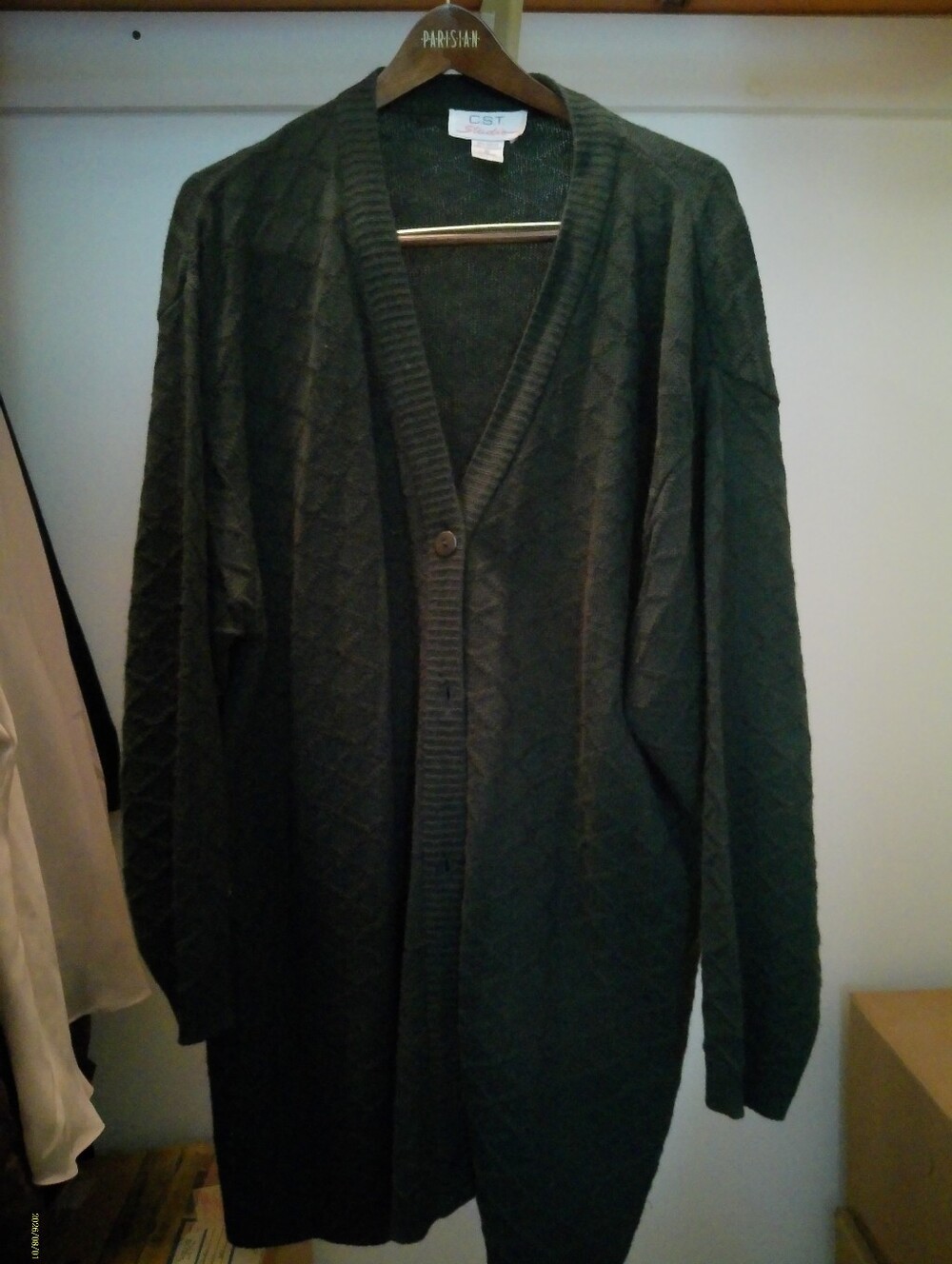 C.S.T. Studio Black Knit Cardigan